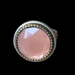 PREMIER DESIGNS Magnetic Jewelry Pink Rose Quartz Ring Women’s Jewelry Spring